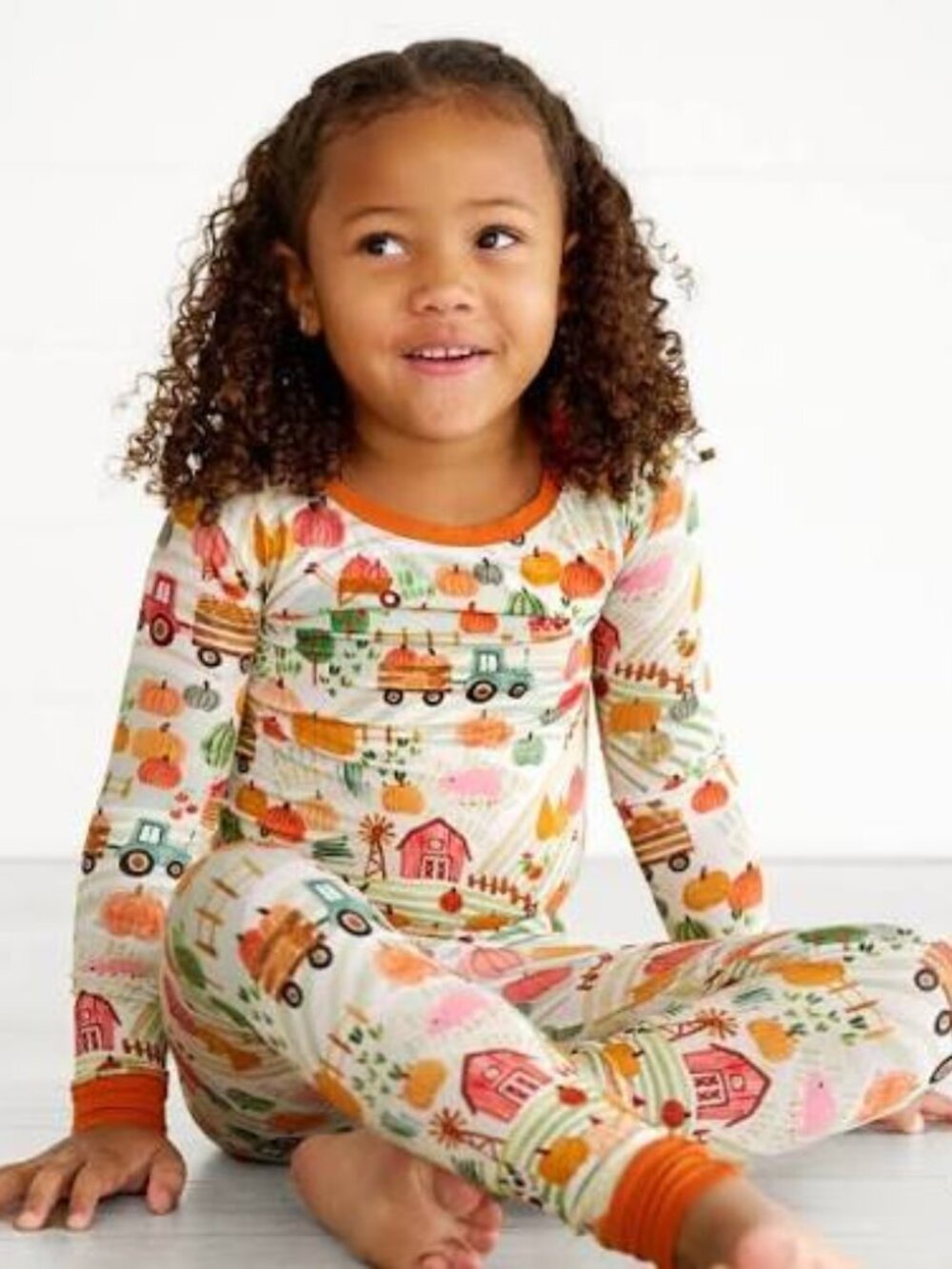 Little Sleepies Happy Harvest Two-Piece Pajama Set 3T